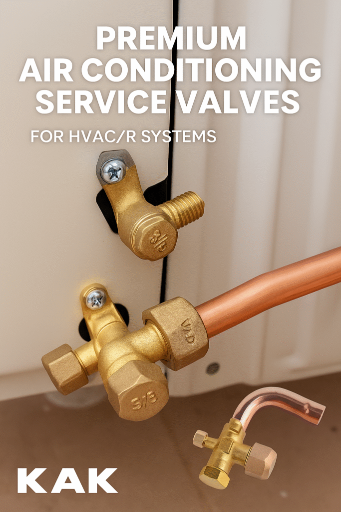 Air Conditioning Service Valve for HVAC/R charging and maintenance