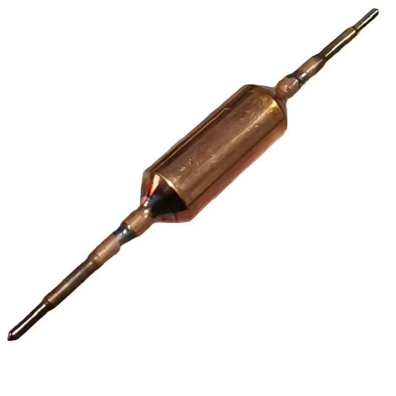 Copper filter driers with ODF welding ends and molecular sieve for HVAC and refrigeration