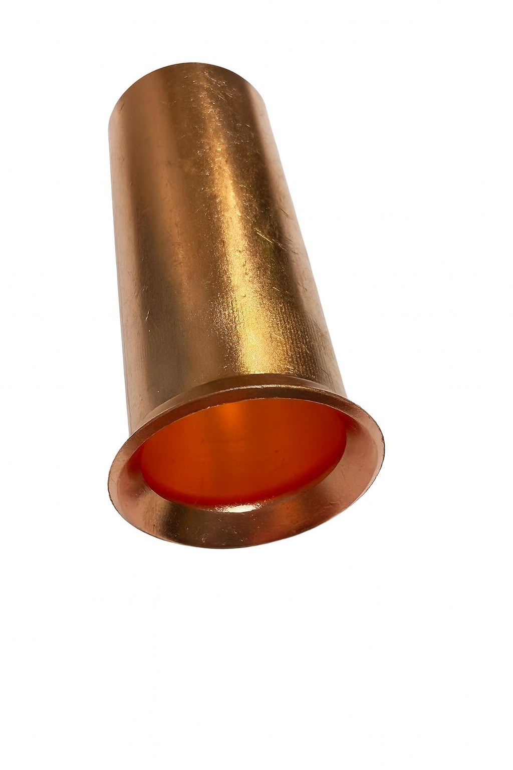 Flared copper tube fitting for HVAC/R systems, ASTM B75 seamless copper tubing, soft temper