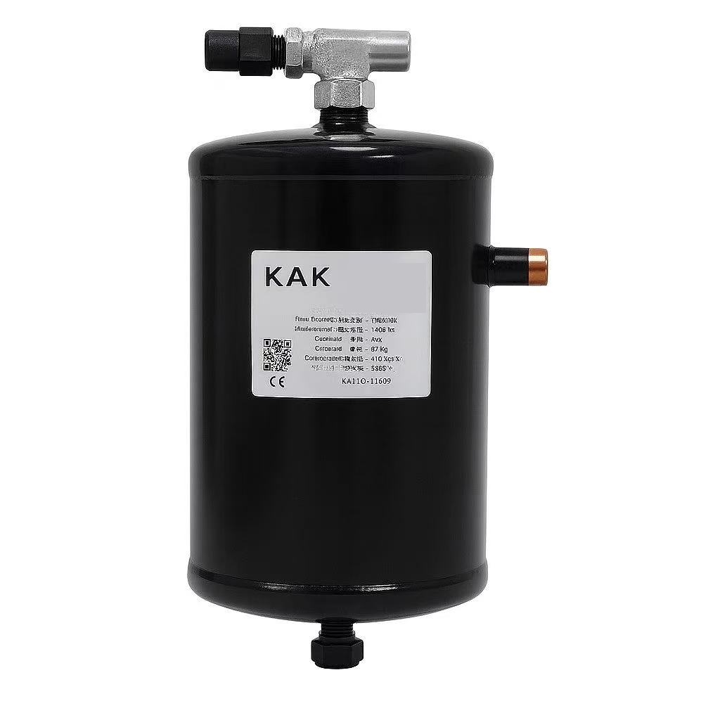 Vertical liquid receivers for HVAC/R, 35 bar MAWP, ODF connections