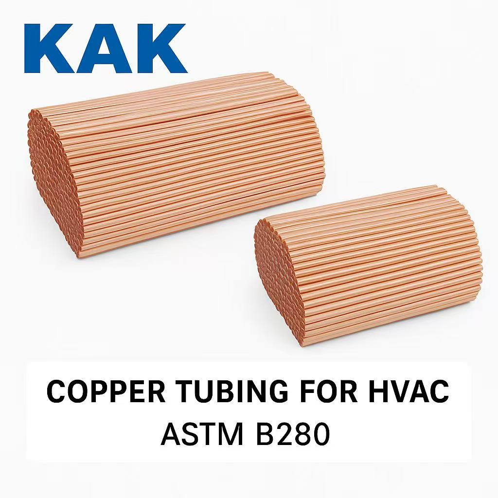 KAK copper tubing for HVAC and air conditioning systems