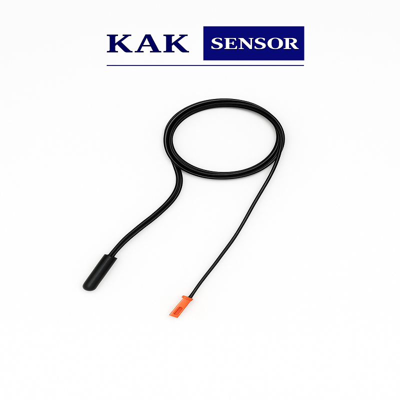 KAK NTC thermistor temperature sensors for HVAC, refrigerator, and washing machine applications