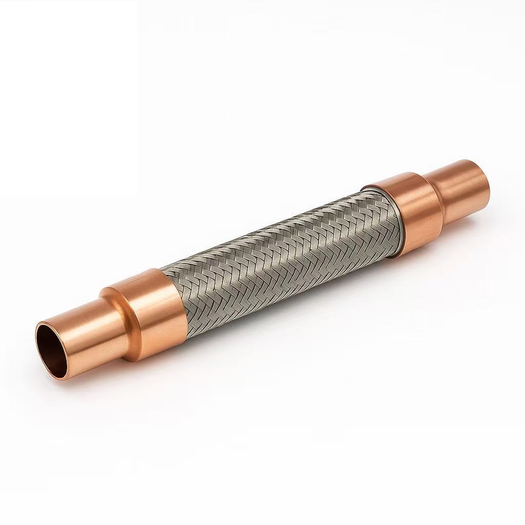 KAK copper braided vibration eliminators for HVAC and refrigeration compressors
