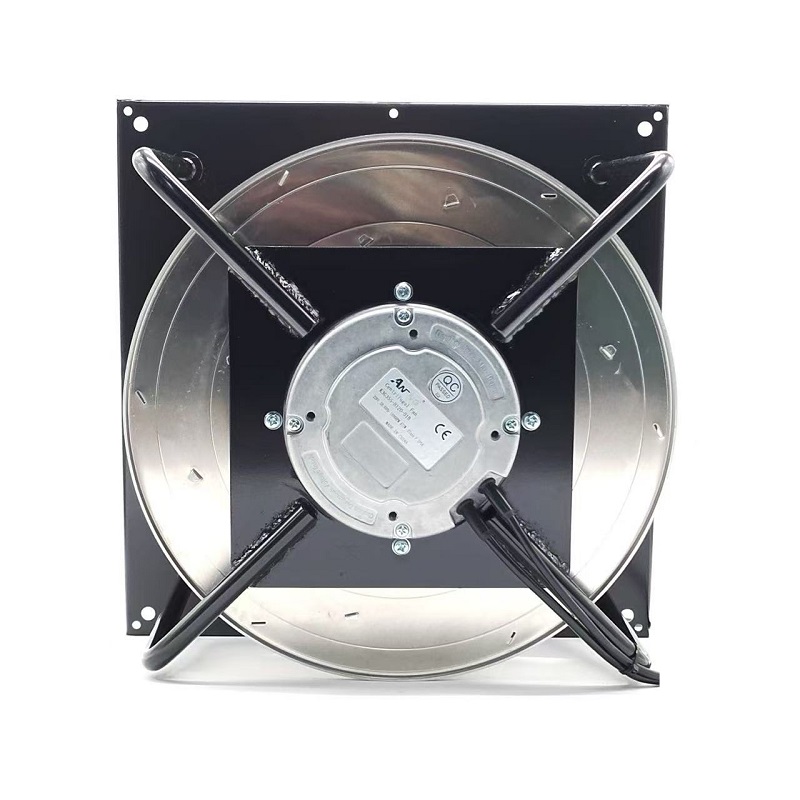 Backward-curved centrifugal fan for HVAC ventilation systems