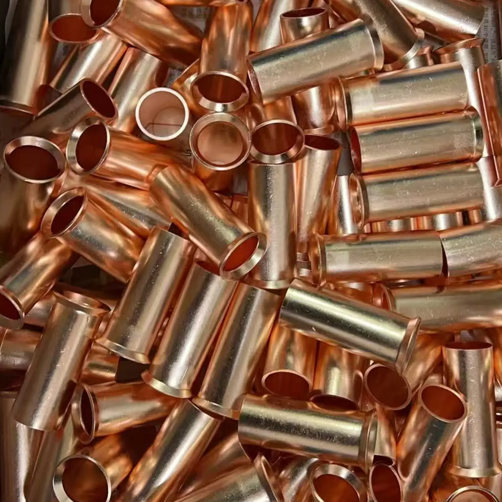 Custom flared copper tubes for HVACR systems