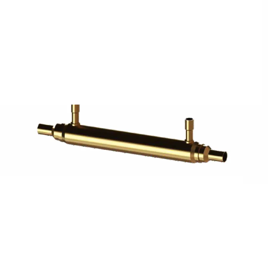 Straight Pipe Coaxial Economizer Subcooler for A2L Refrigerant